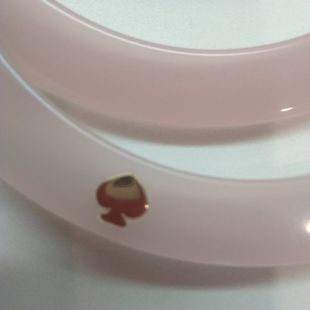 Kate Spade New Pink Stackable Bangle Bracelets - Picture 2 of 3